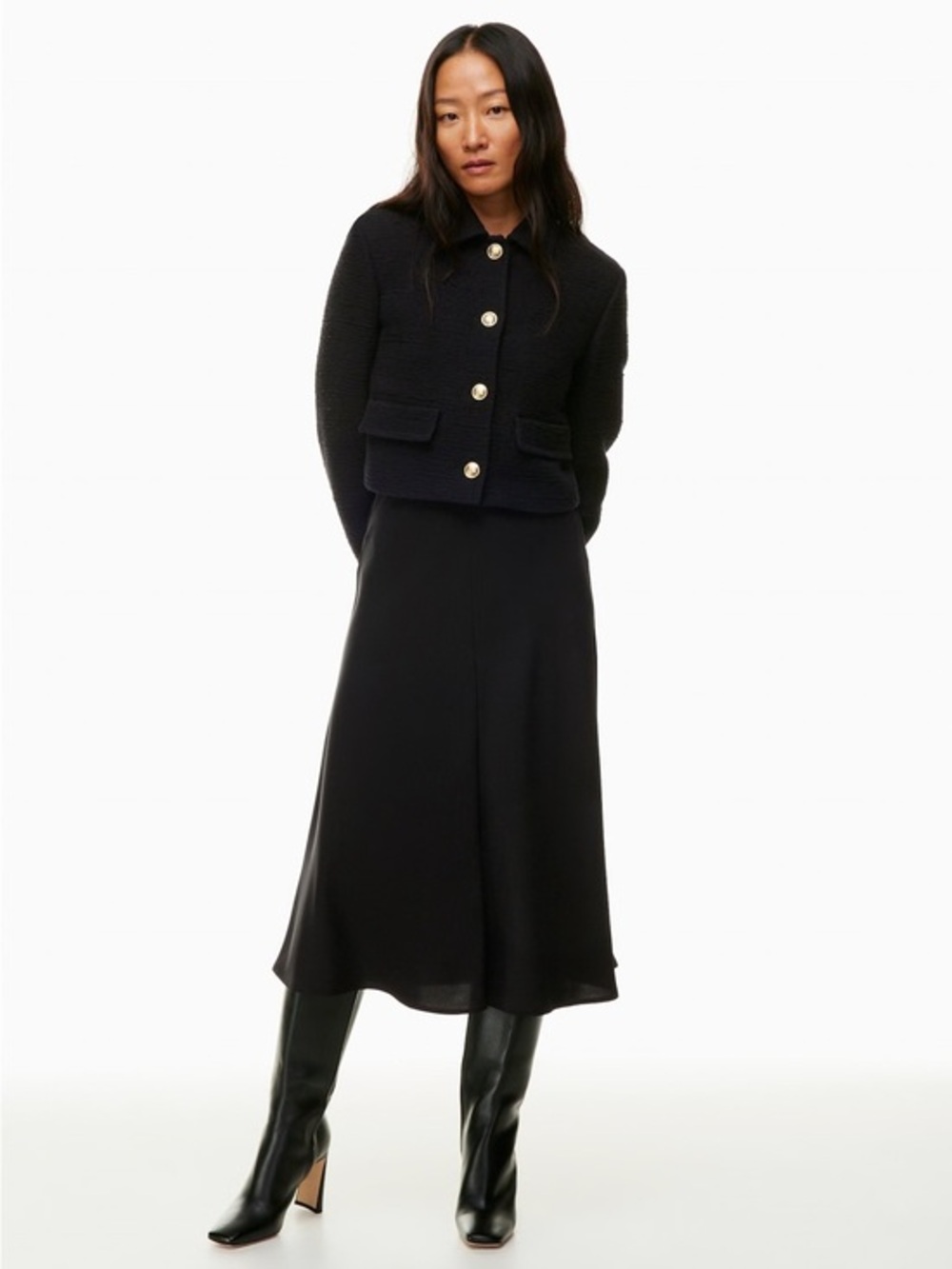 Aritzia Babaton Black Frances Jacket size XXS